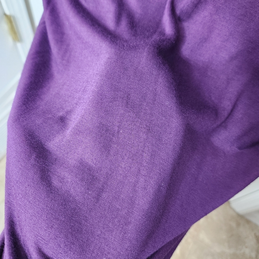 Velvet By Graham & Spencer Purple Strapless Maxi Dress Wedding Lightweight Small - Picture 6 of 12